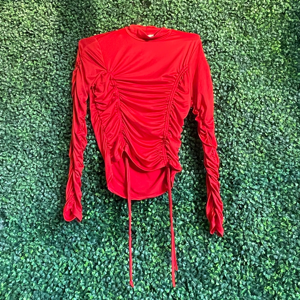 New Red Blouse